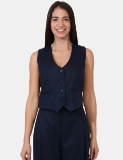 Gilet Materica Blu