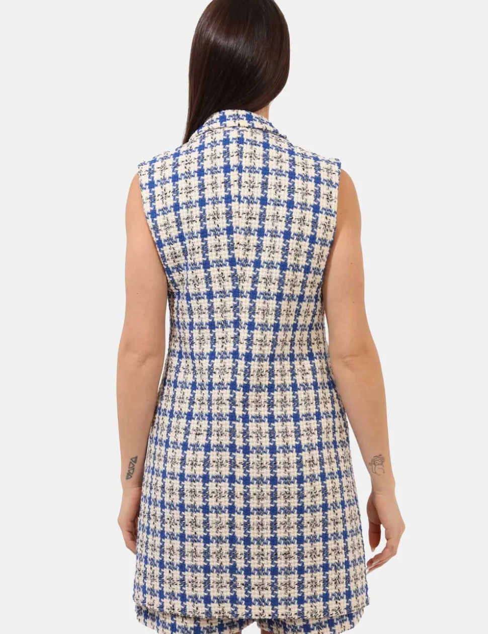 Gilet Materica Panna