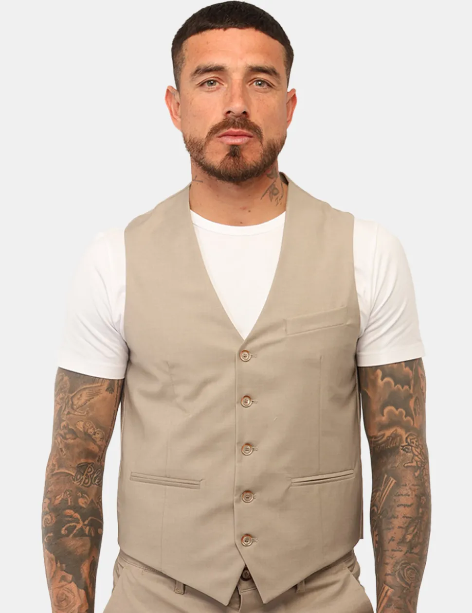 Gilet Prj22. Beige