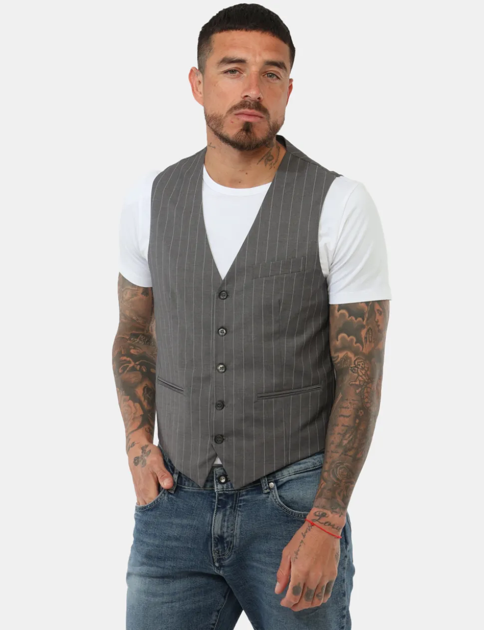 Gilet Prj22. Grigio