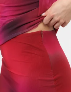 Gonna Desigual Rosso