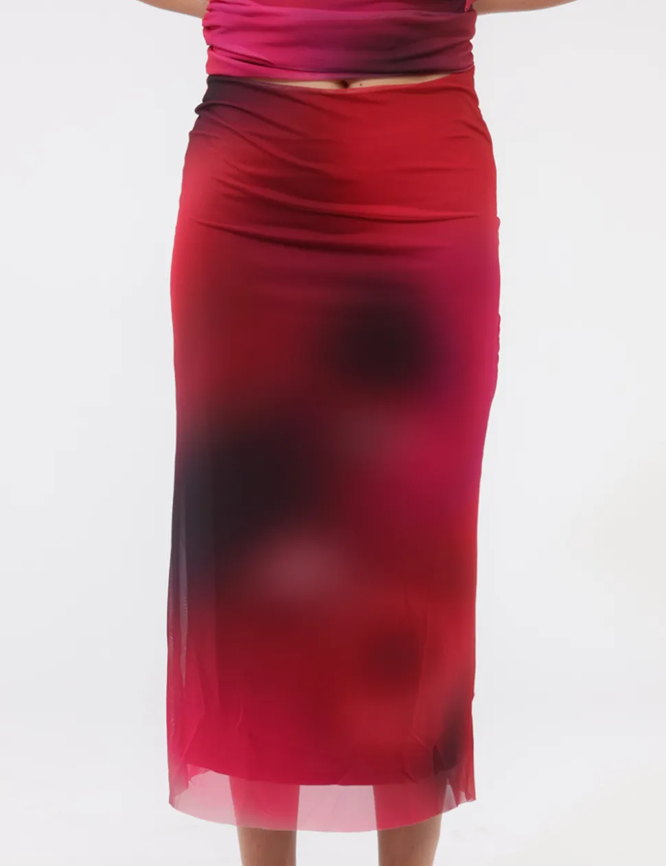 Gonna Desigual Rosso