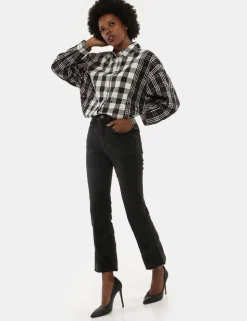 Jeans Desigual flare cropped