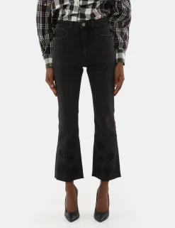 Jeans Desigual flare cropped