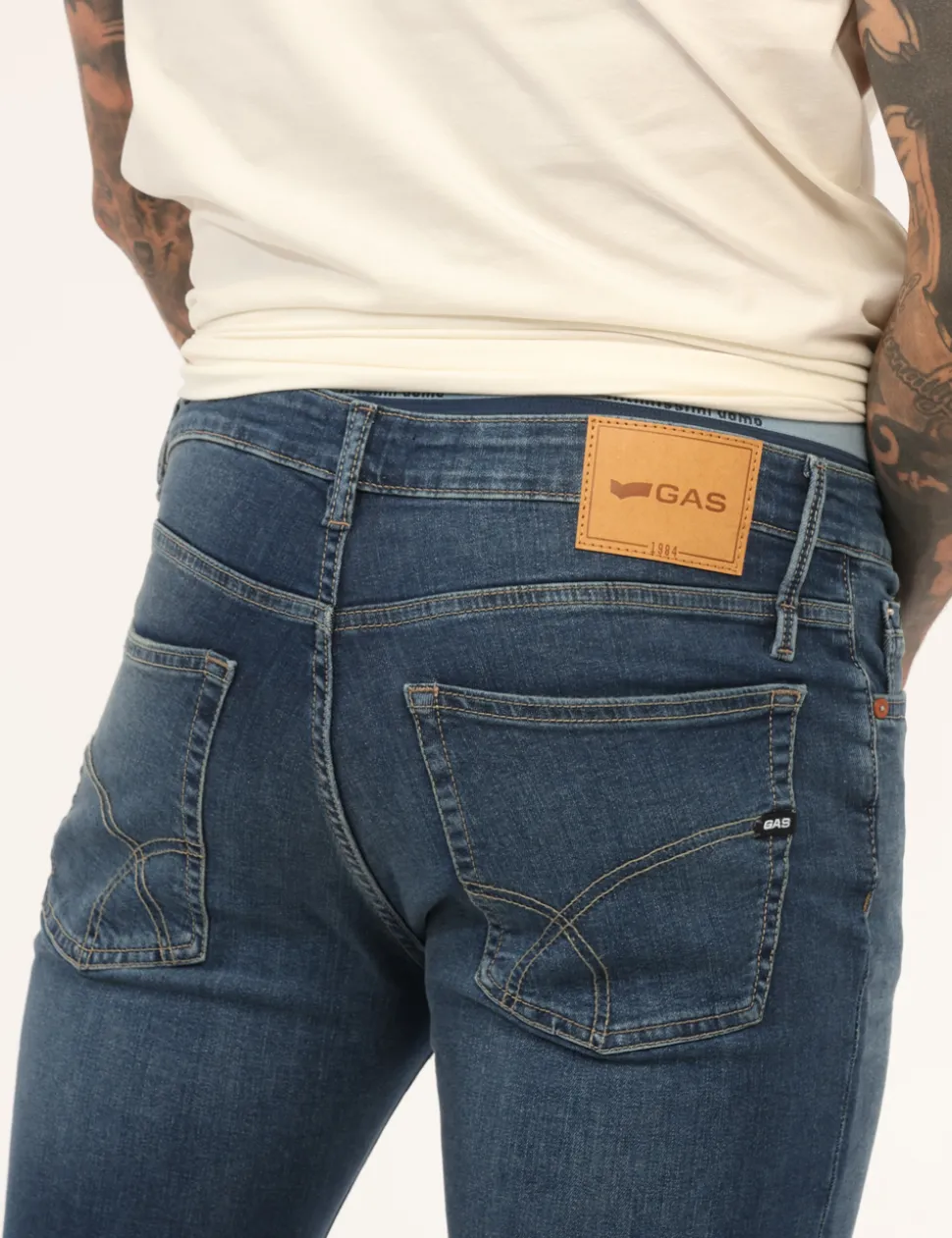 Jeans Gas Blu