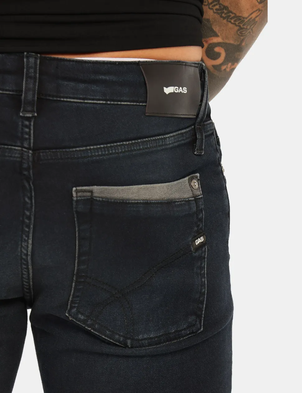 Jeans Gas Blu