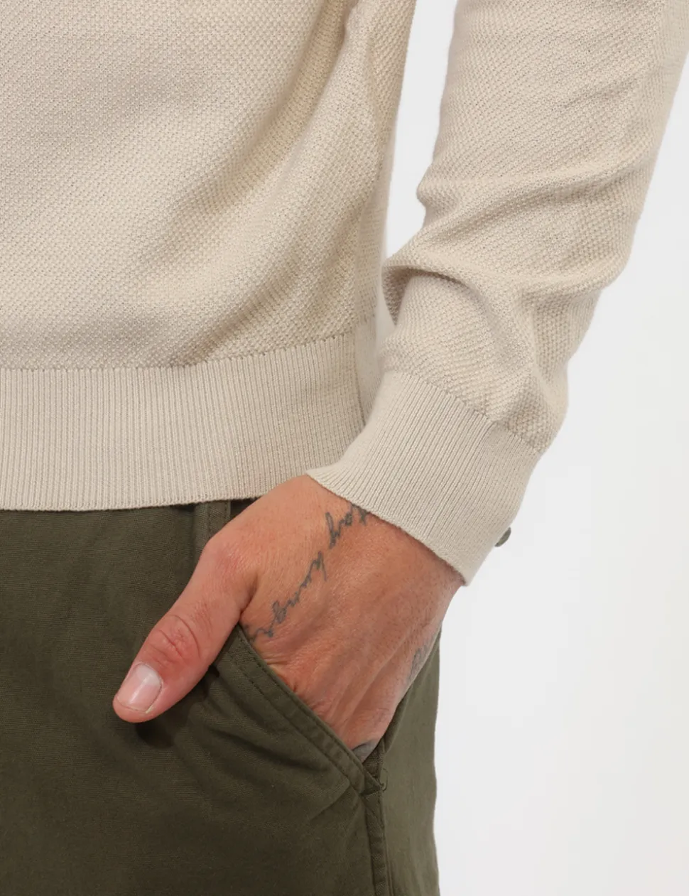 Maglia Fred Mello Beige