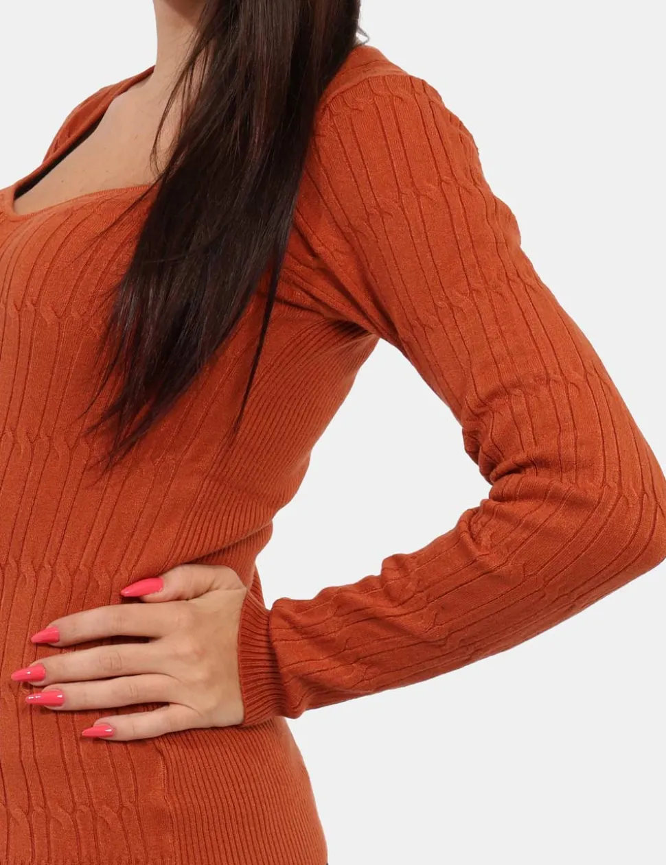 Maglia Materica Arancione
