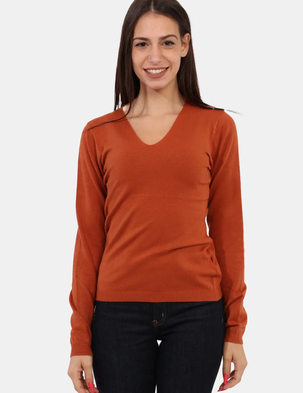 Maglia Materica Arancione