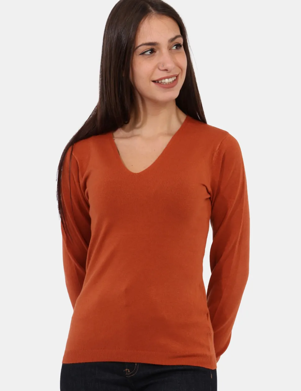 Maglia Materica Arancione