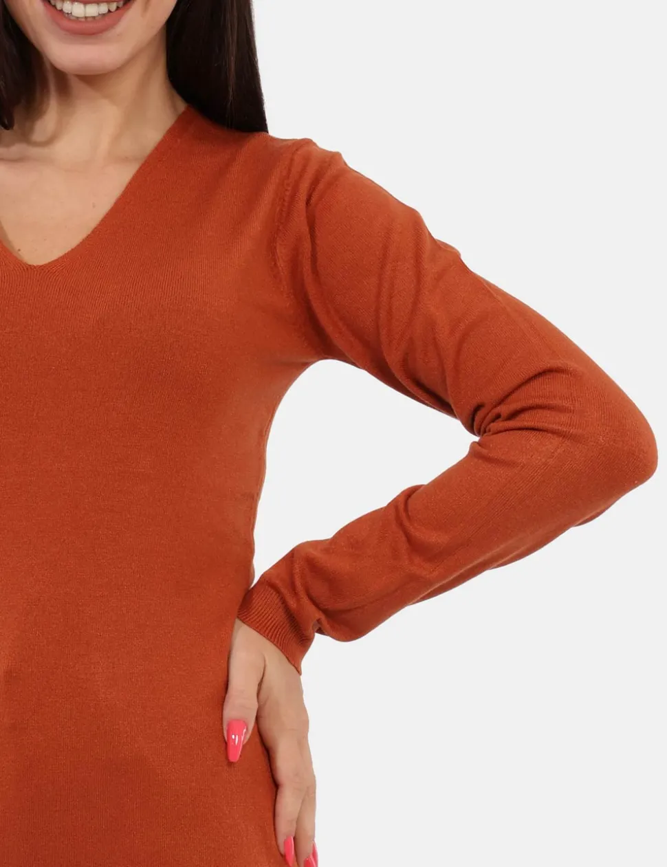 Maglia Materica Arancione