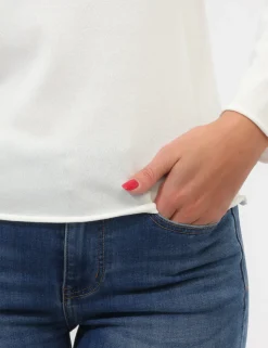 Maglia Materica Bianca