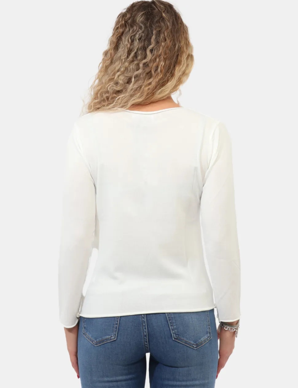 Maglia Materica Bianca