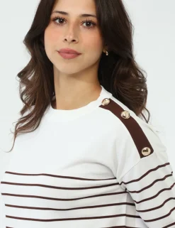 Maglia Materica Bianca