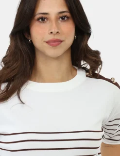 Maglia Materica Bianca
