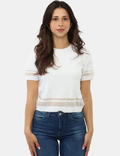 Maglia Materica Bianca