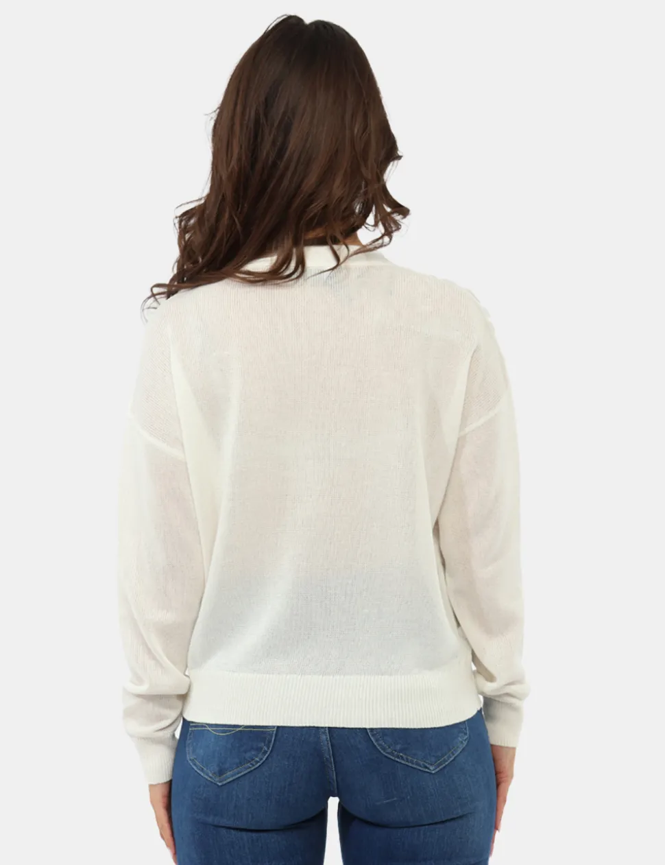 Maglia Materica Bianca