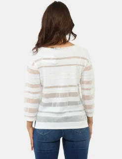 Maglia Materica Bianca