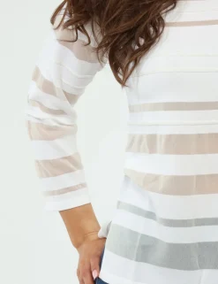 Maglia Materica Bianca