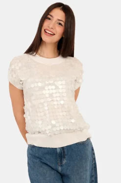 Maglia Materica Bianca