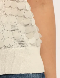 Maglia Materica Bianca