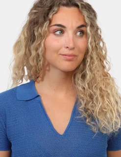 Maglia Materica Blu