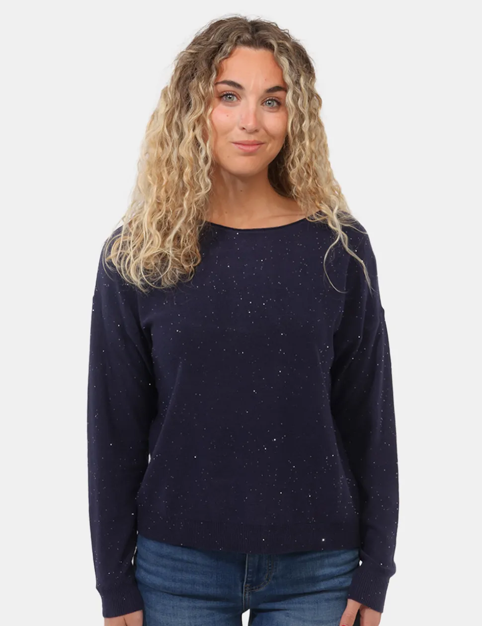 Maglia Materica Blu