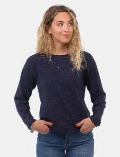Maglia Materica Blu