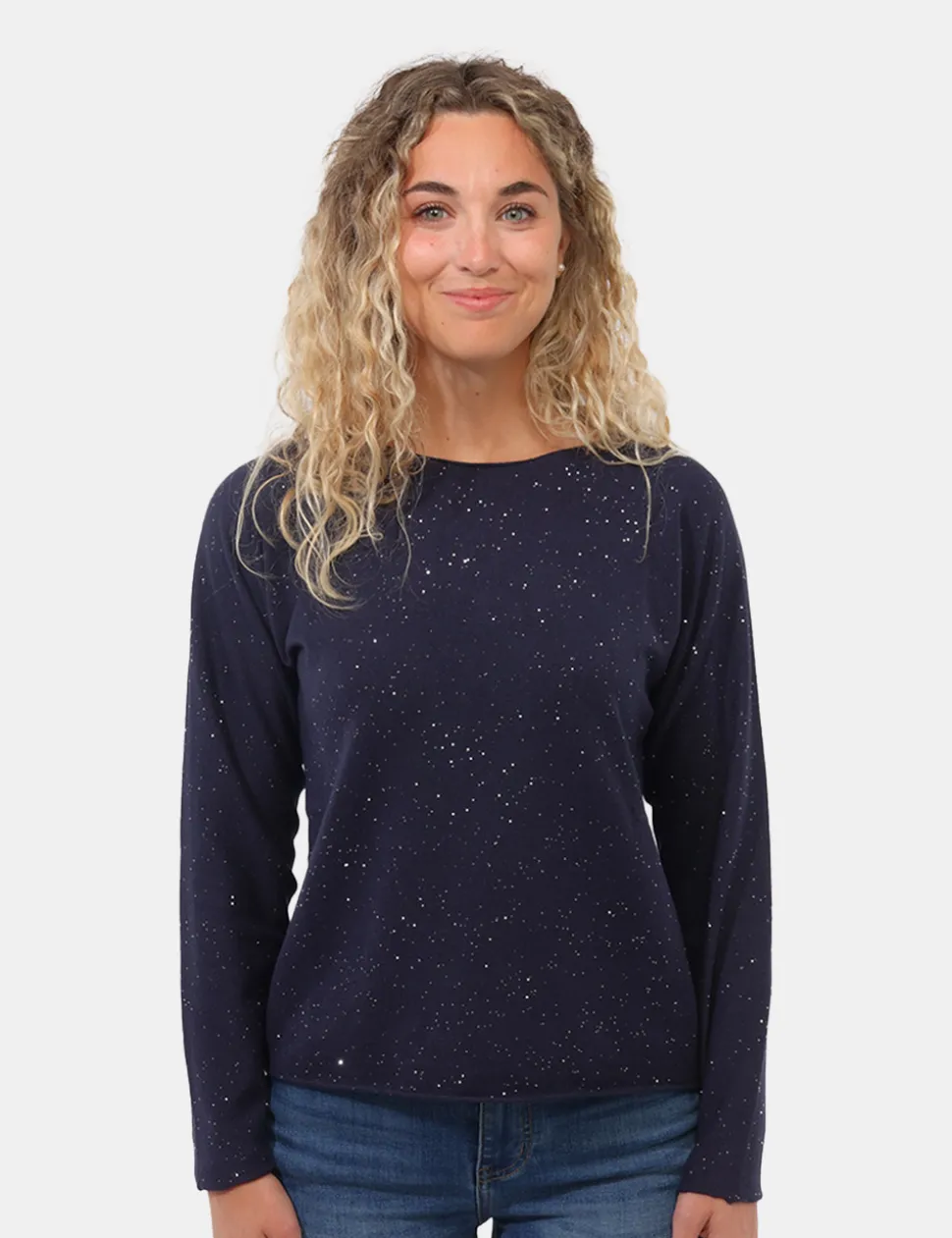 Maglia Materica Blu