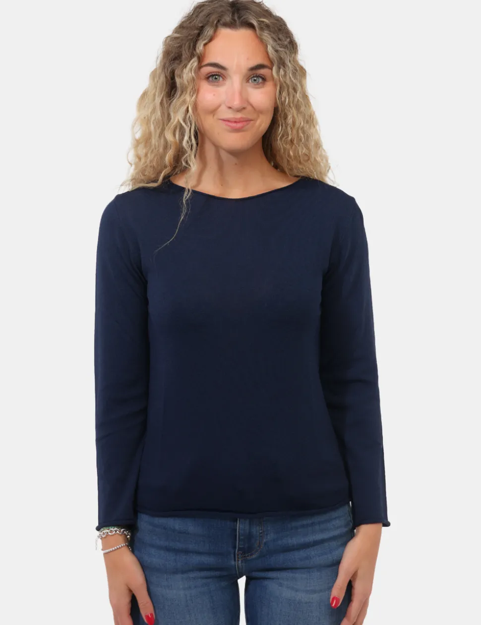 Maglia Materica Blu