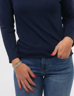 Maglia Materica Blu