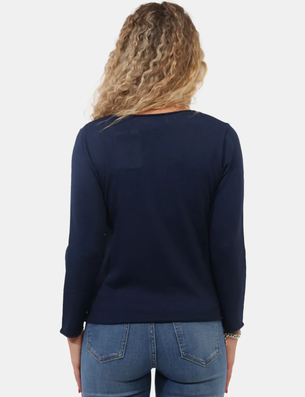 Maglia Materica Blu