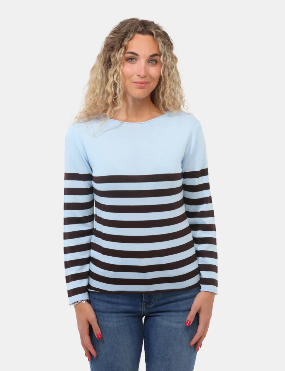Maglia Materica Blu