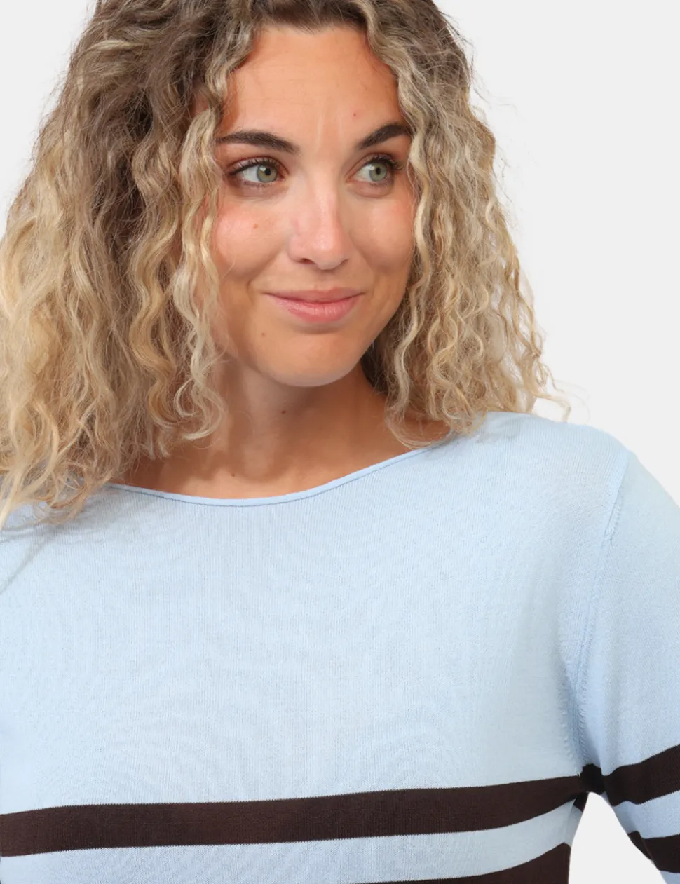 Maglia Materica Blu