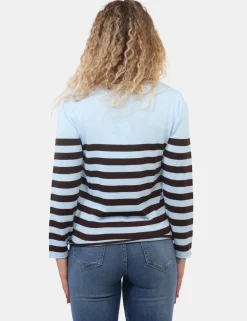 Maglia Materica Blu