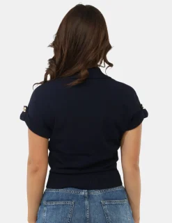 Maglia Materica Blu