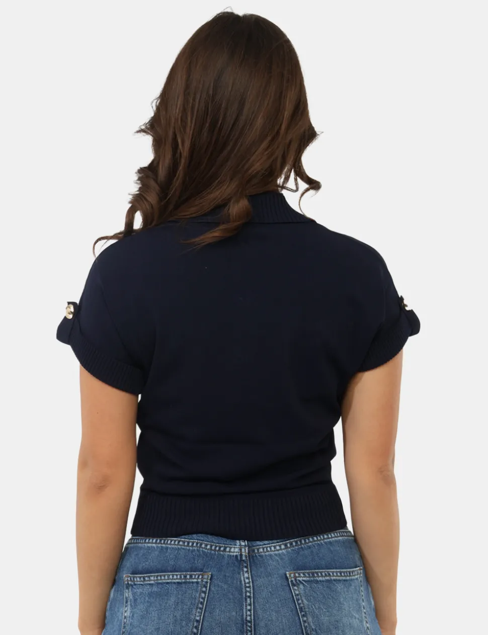 Maglia Materica Blu