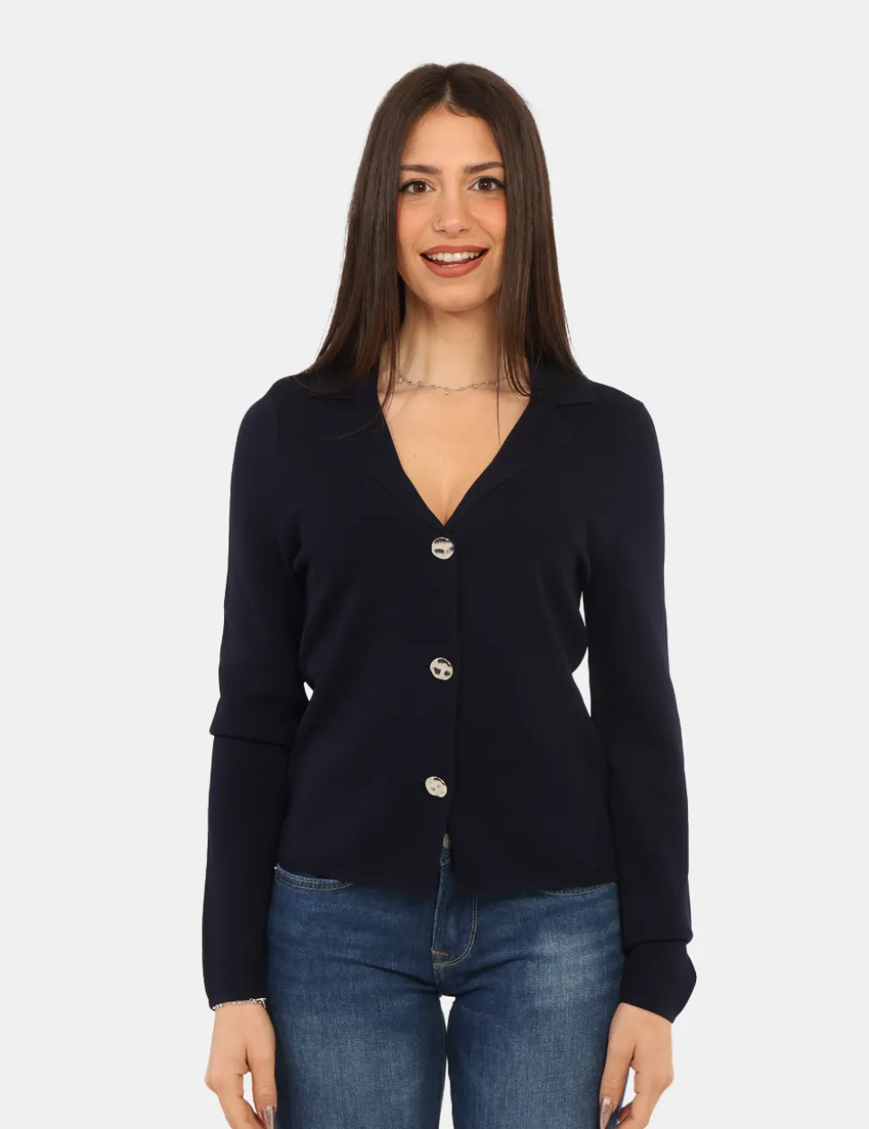 Maglia Materica Blu