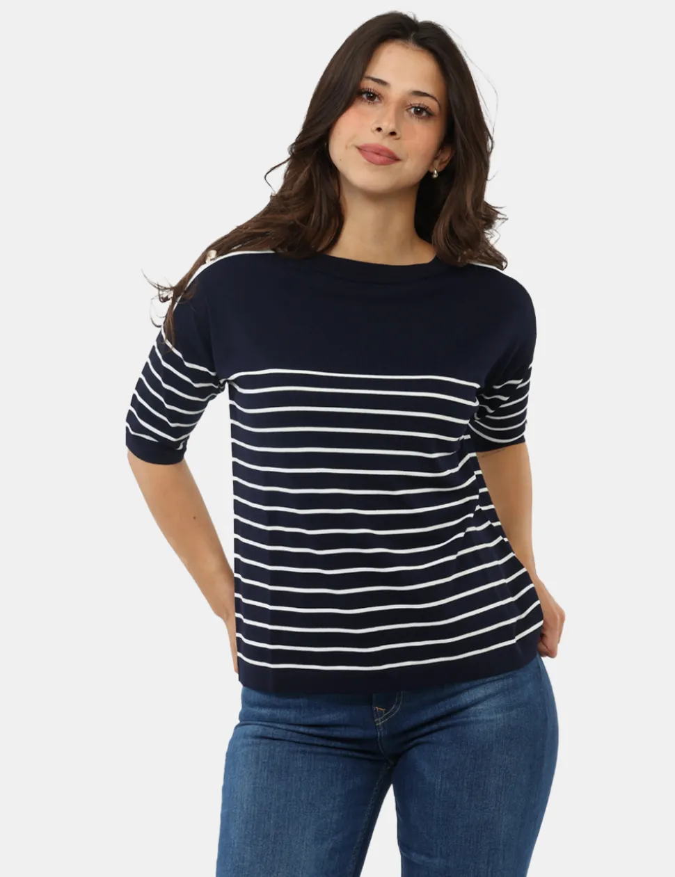 Maglia Materica Blu