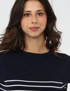 Maglia Materica Blu