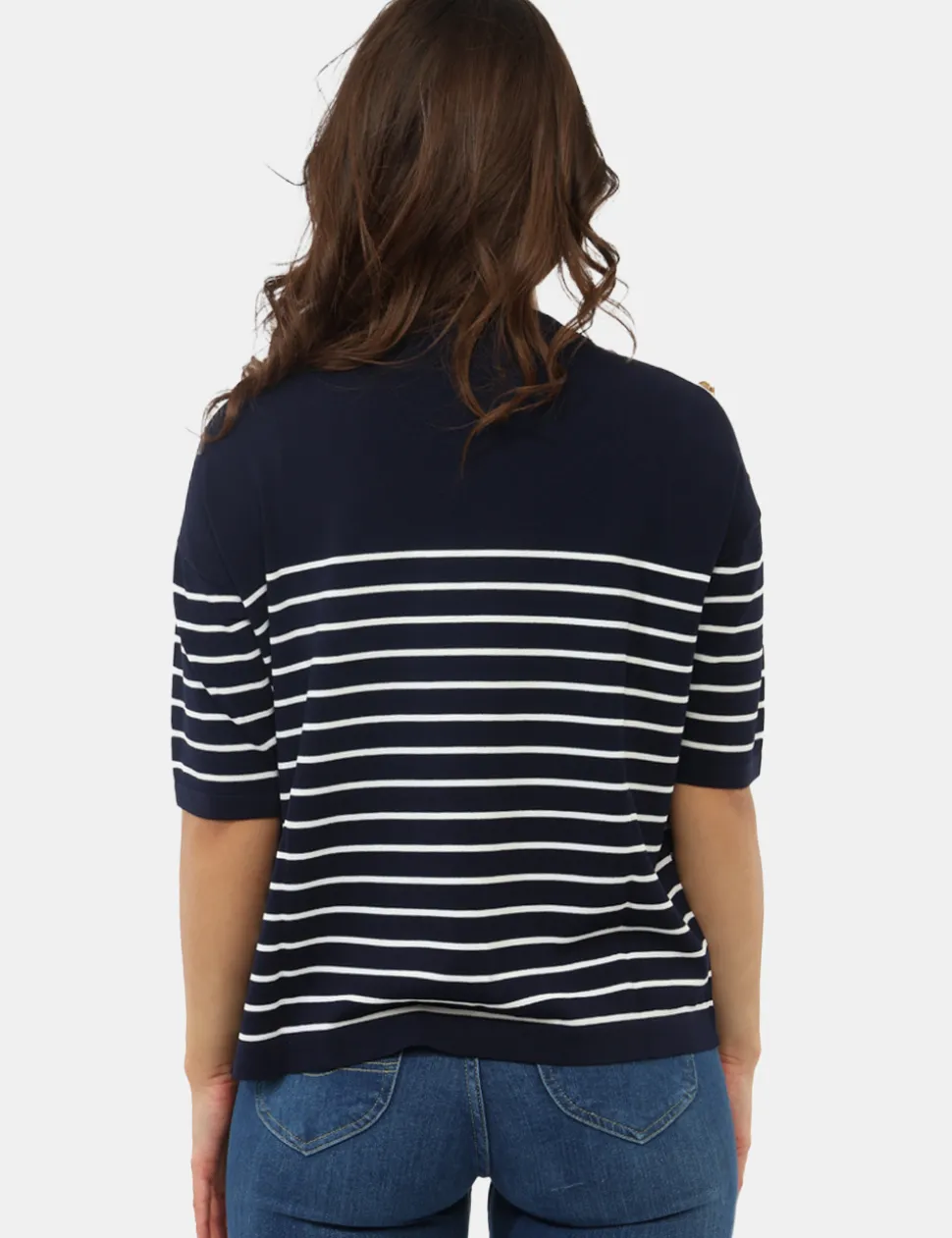 Maglia Materica Blu