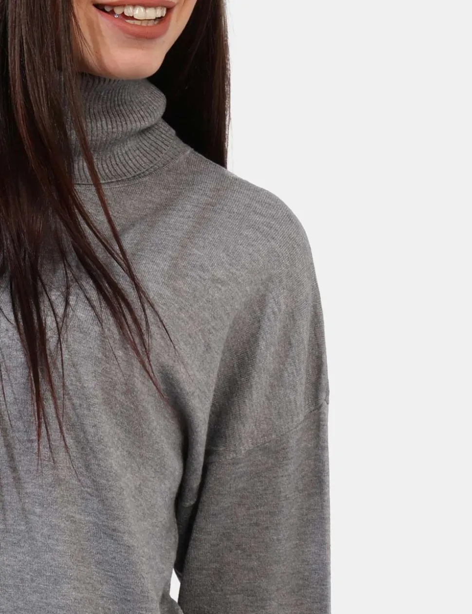 Maglia Materica Grigio