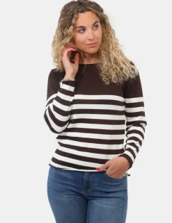Maglia Materica Marrone