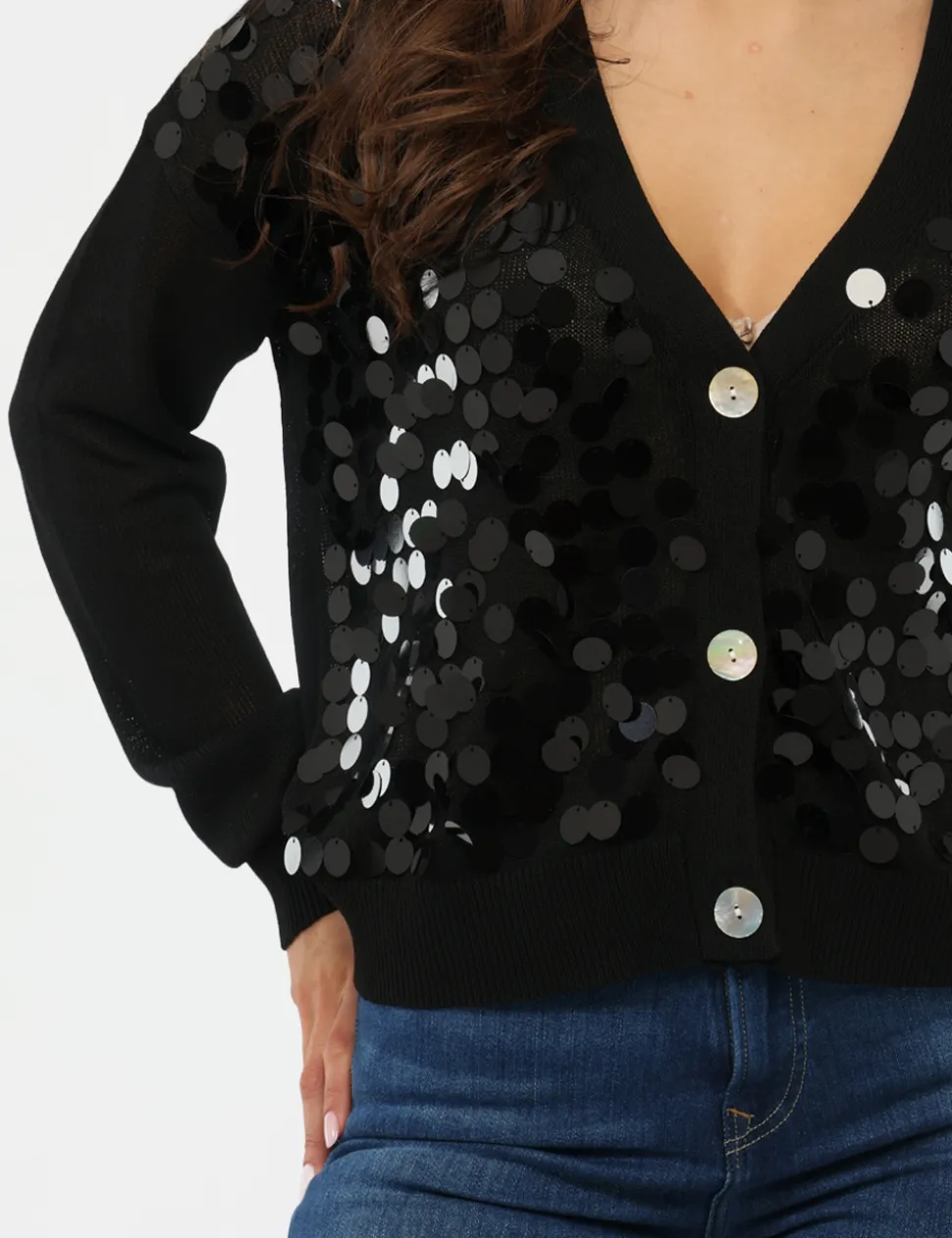 Maglia Materica Nera