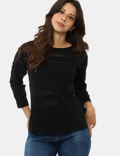 Maglia Materica Nera