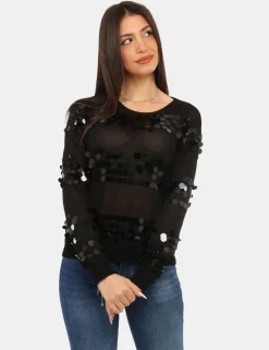 Maglia Materica Nera