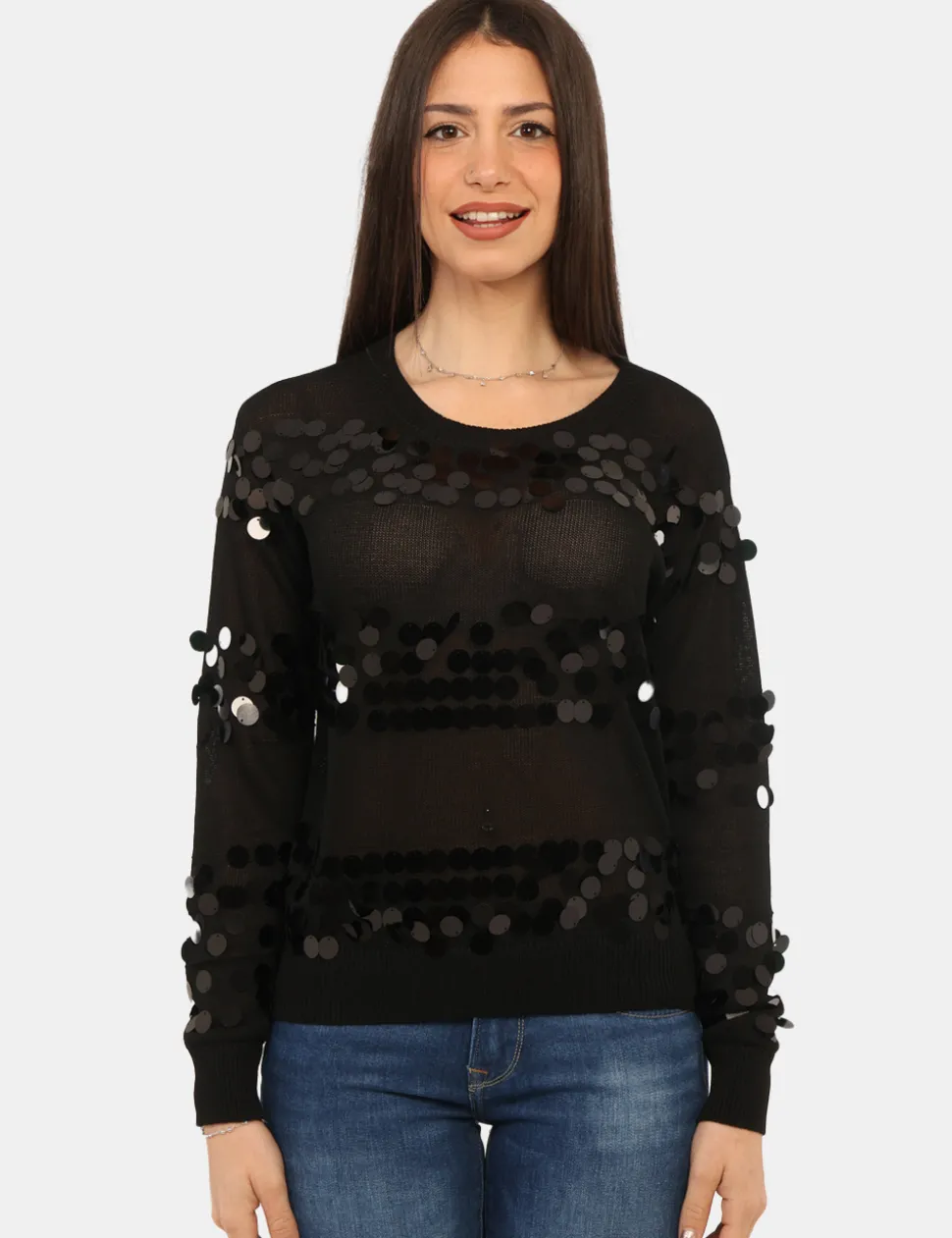 Maglia Materica Nera