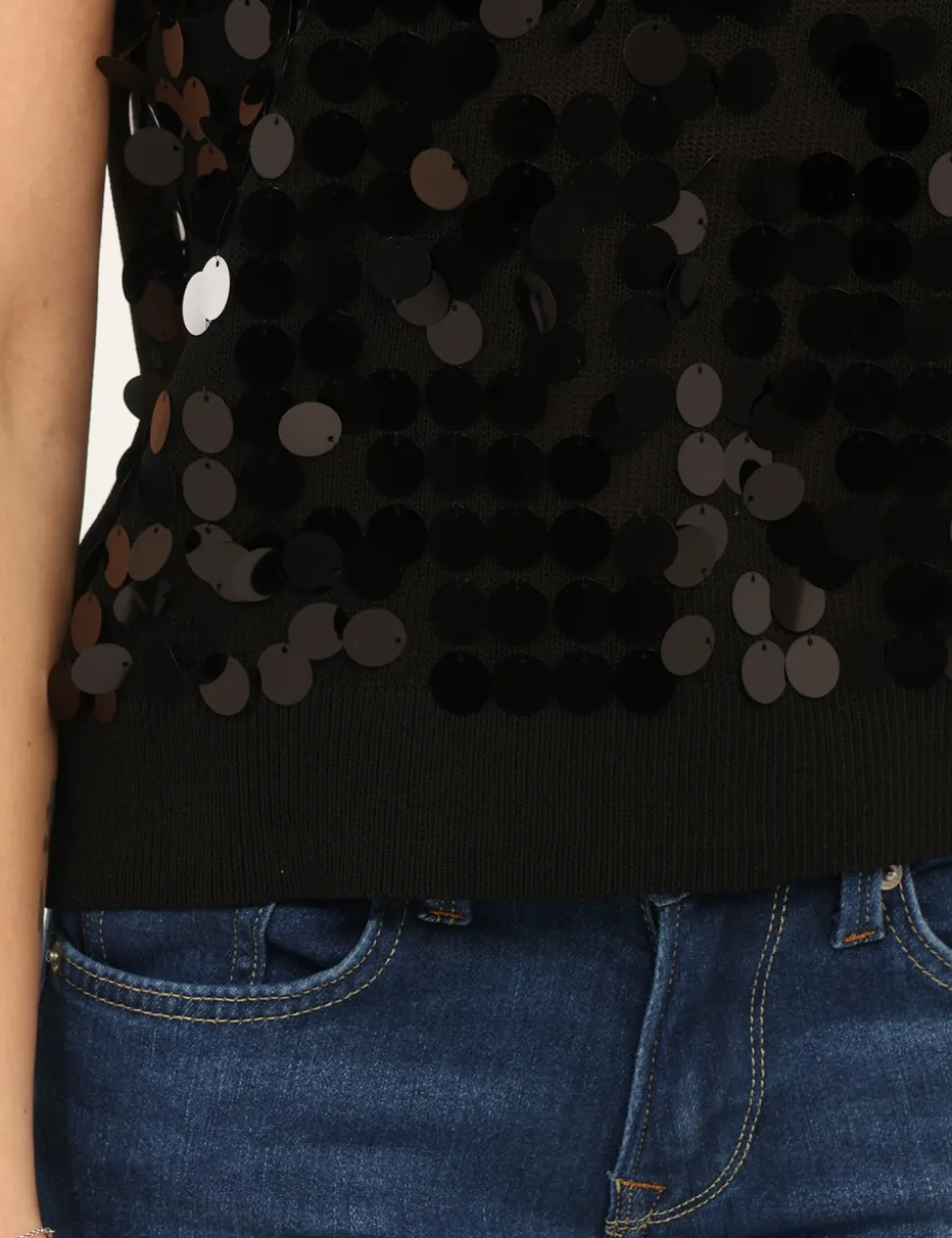 Maglia Materica Nera