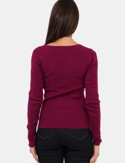 Maglia Materica Viola