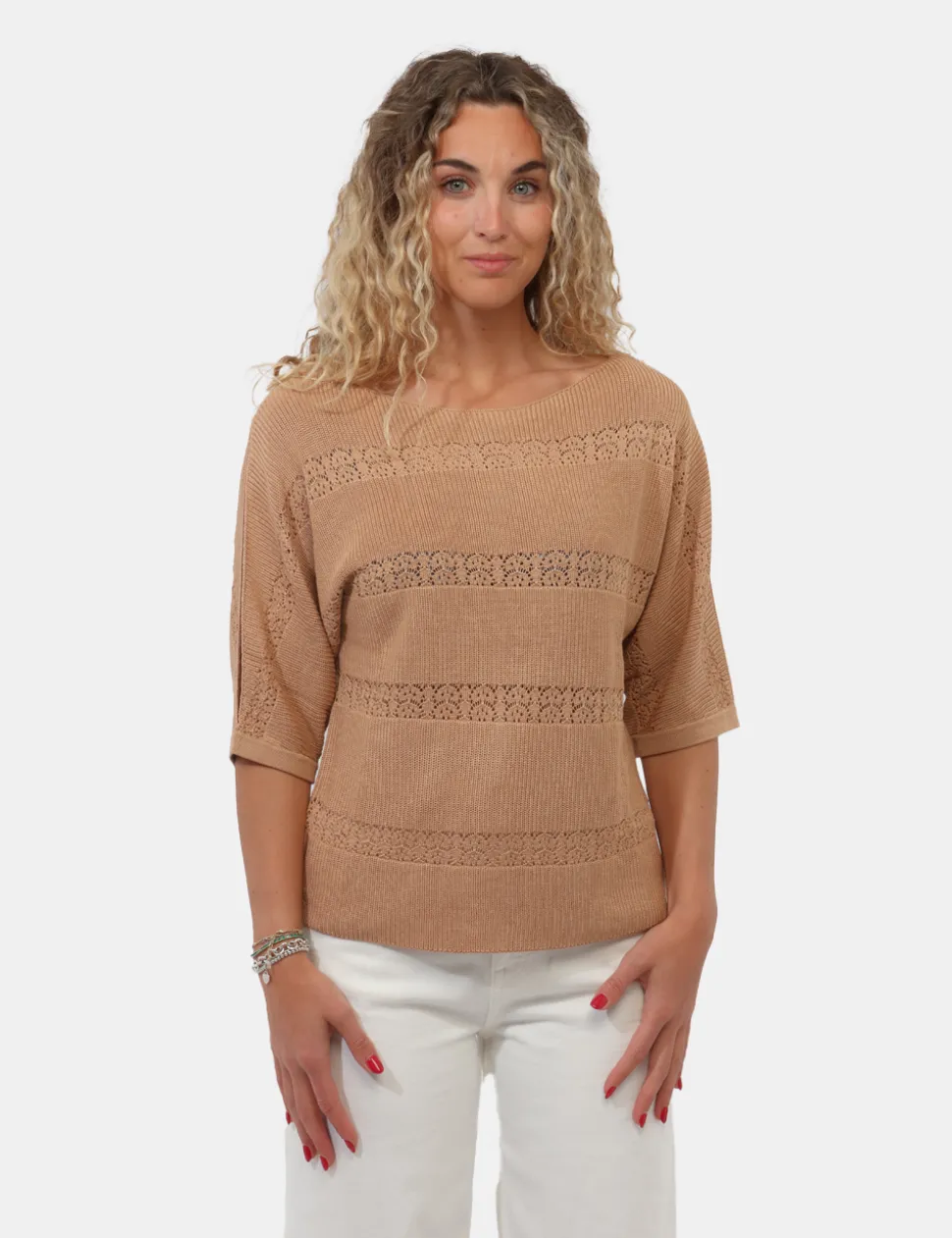 Maglia Rue De Clerie Beige